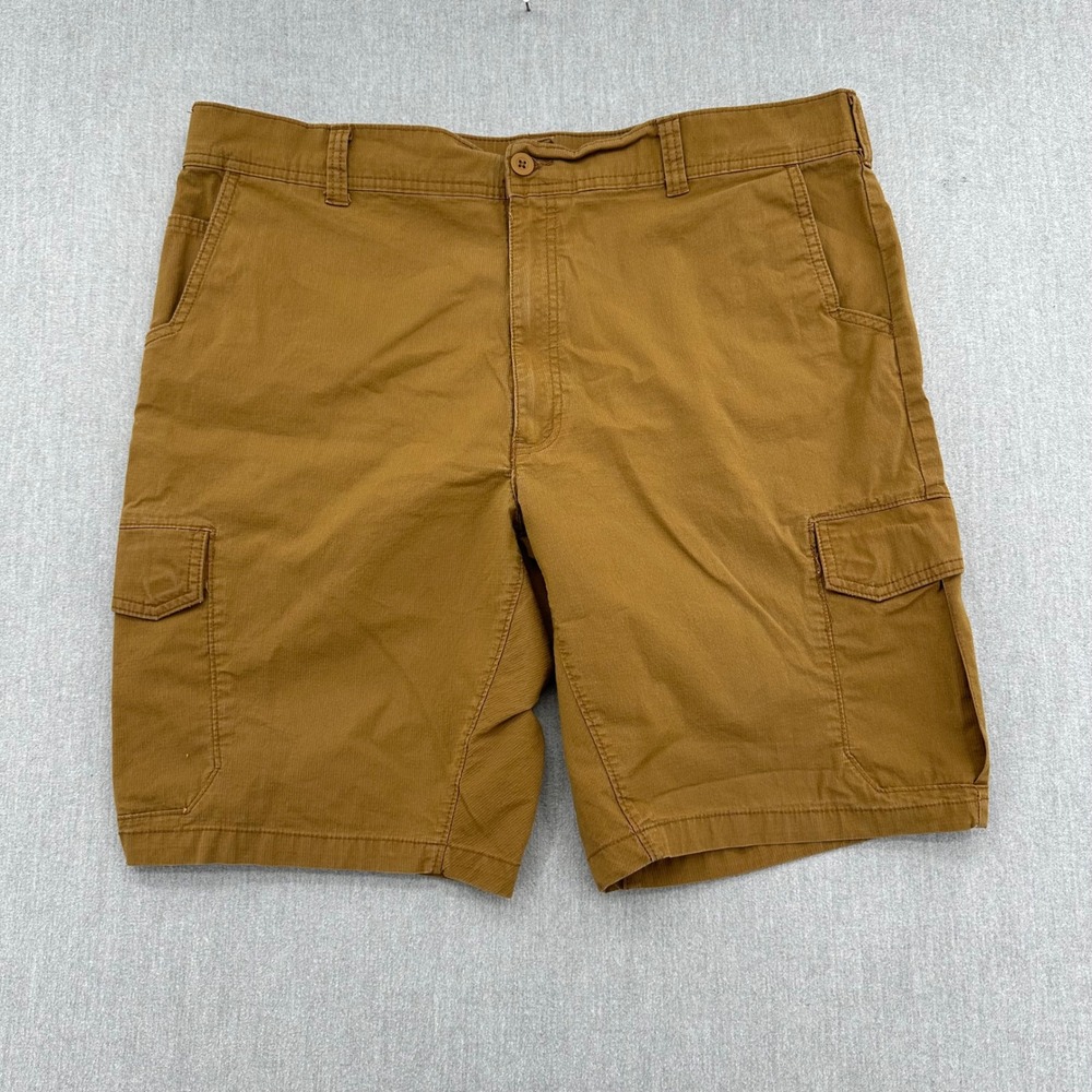 Dickies Cargo Shorts Mens 42 Brown Temp-iQ Regular Fit Ripstop Cooling Utility